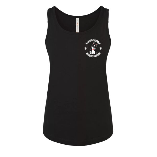 Ladies Terrier Tank White Pocket Graphic  Thumbnail