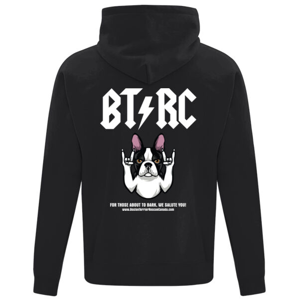 Terrier Unisex Hoodie White Back Graphic Thumbnail