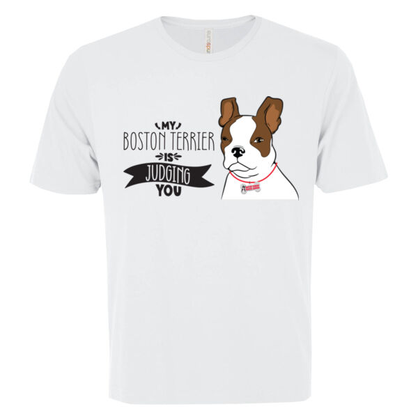 Judging Terrier Unisex Tee Dark Graphic Thumbnail