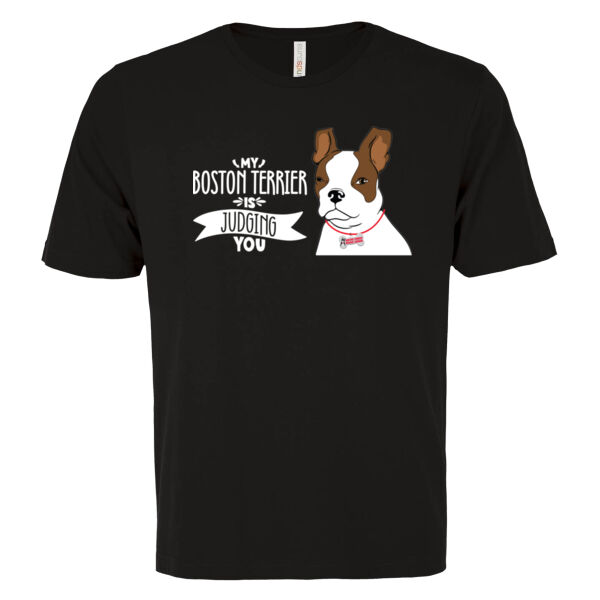 Judging Terrier Unisex Tee Light Graphic Thumbnail