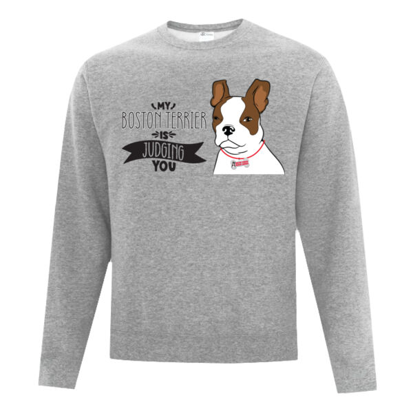 Judging Terrier Sweatshirt Dark Graphic Thumbnail