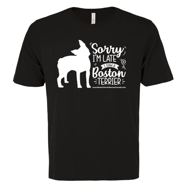 Sorry I'm Late Kids Tee White Graphic  Thumbnail